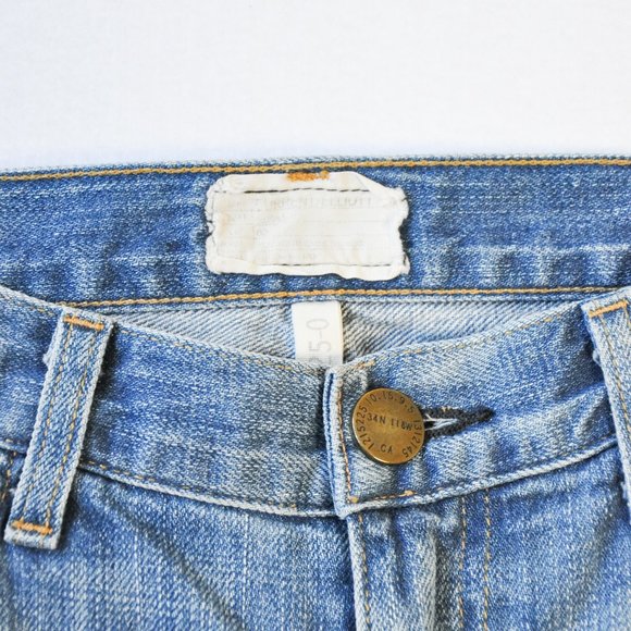 Current Elliot Super Slouchy Skinny Crop Jeans - Picture 6 of 7